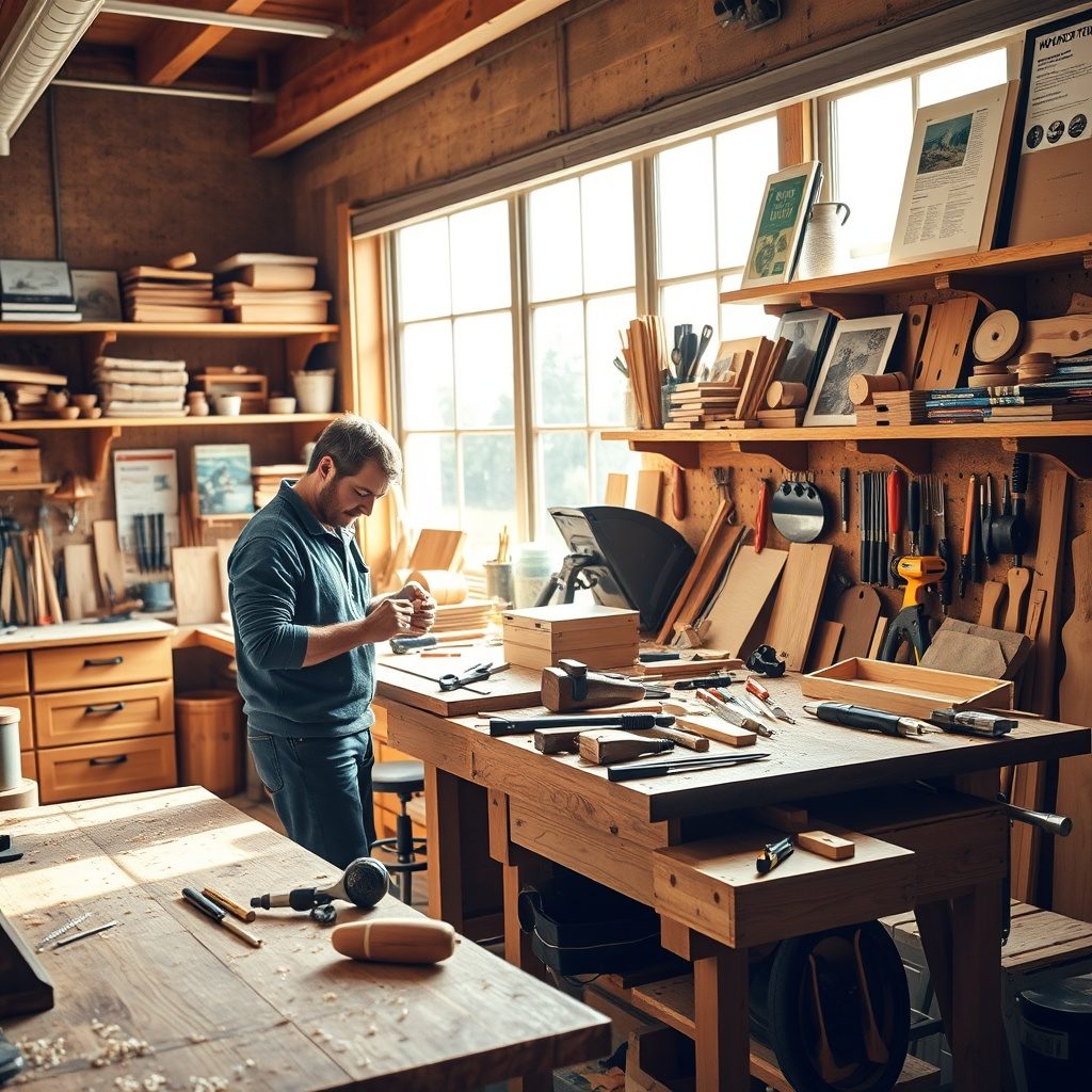 Woodworking tools and projects